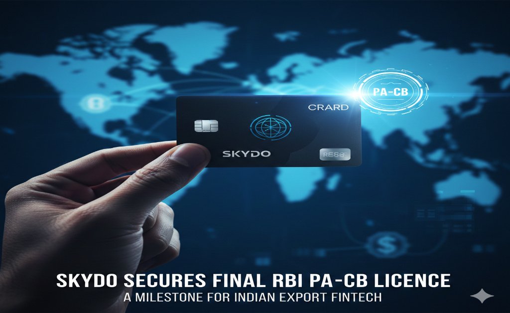 Skydo Obtains Final RBI PA-CB License