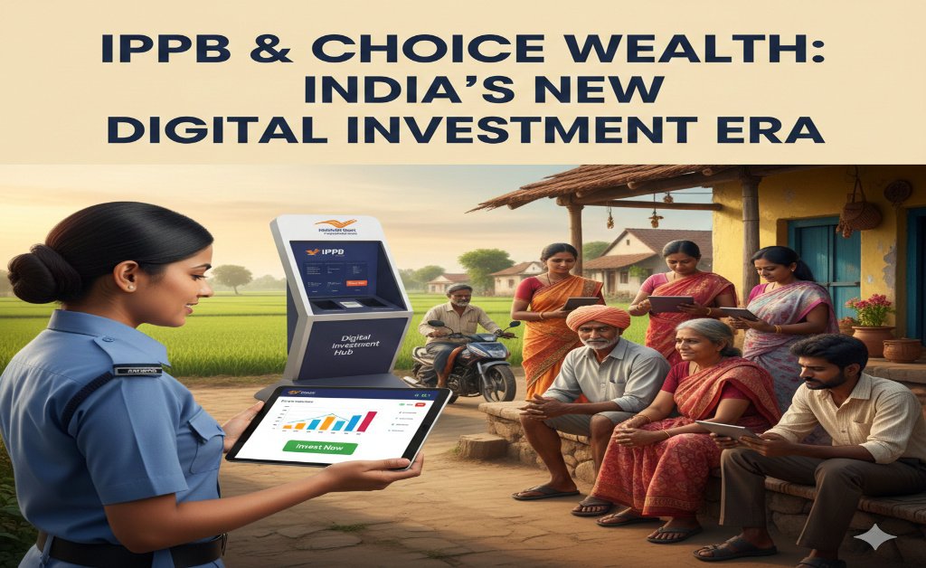 IPPB Partners with Choice Wealth to Launch Digital Investment Platform for Millions