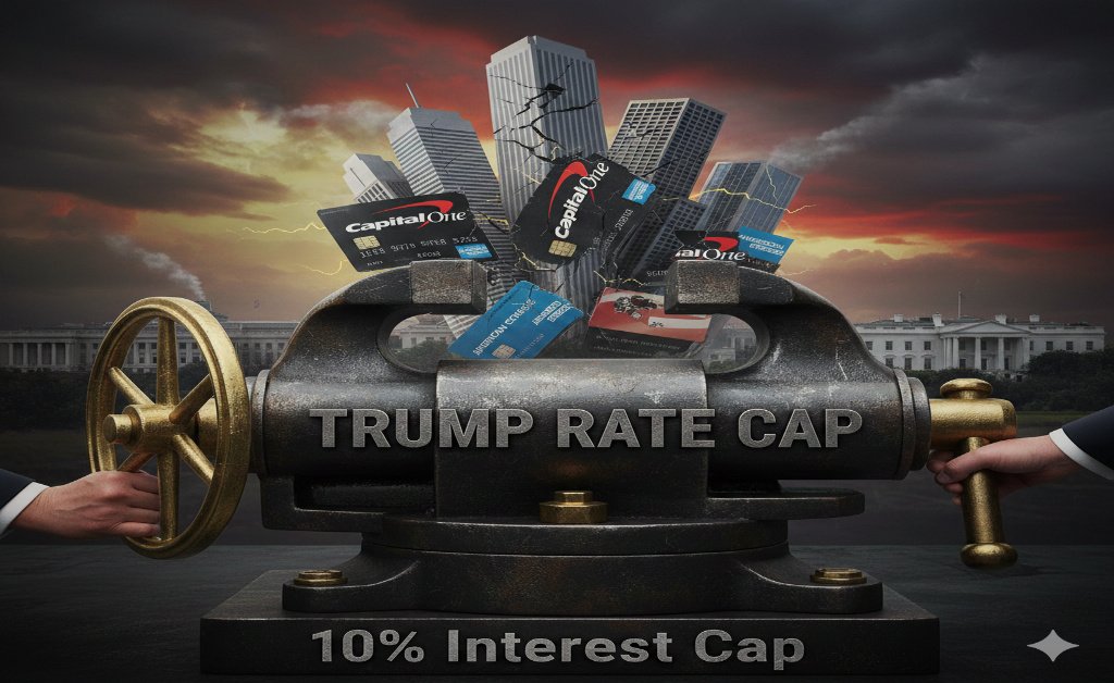 Banks Under Pressure from Trump Rate Cap