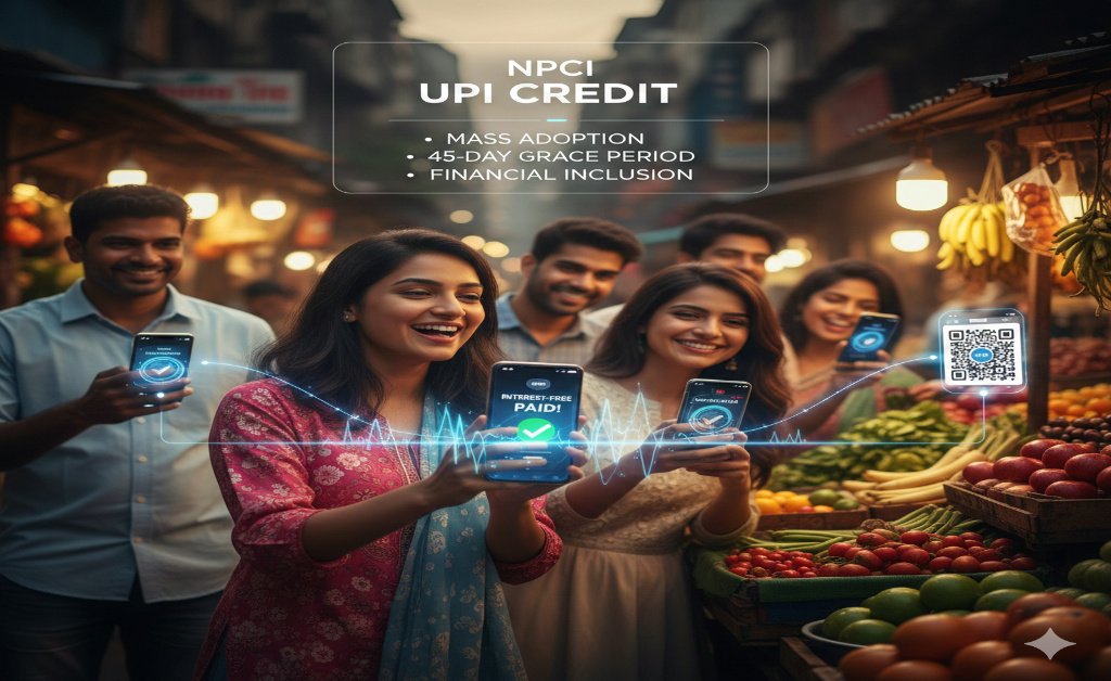 NPCI Promotes Interest-Free Advantages to UPI Credit Lines