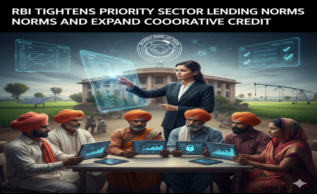 RBI Tightens Priority Sector Lending Norms