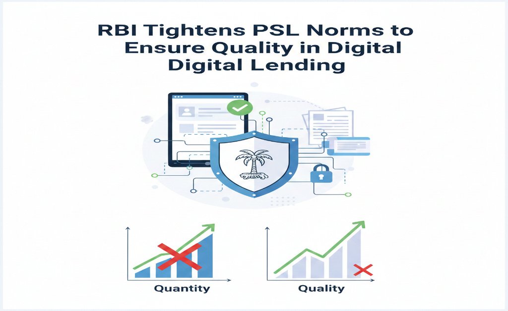 RBI Tightens PSL Norms to Ensure Quality in Digital Lending