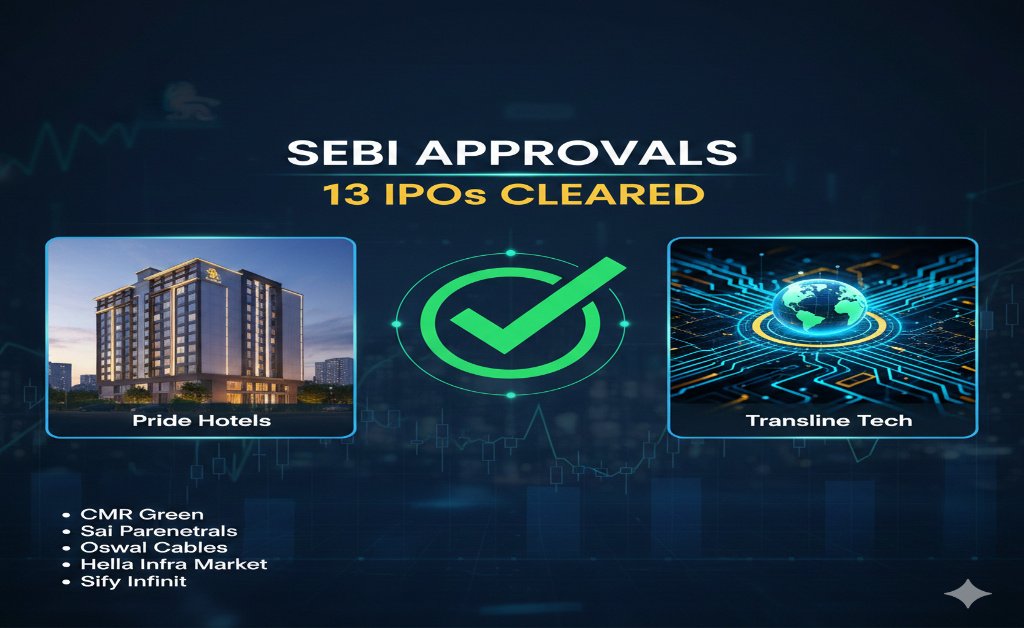 SEBI Greenlights 13 IPO Proposals