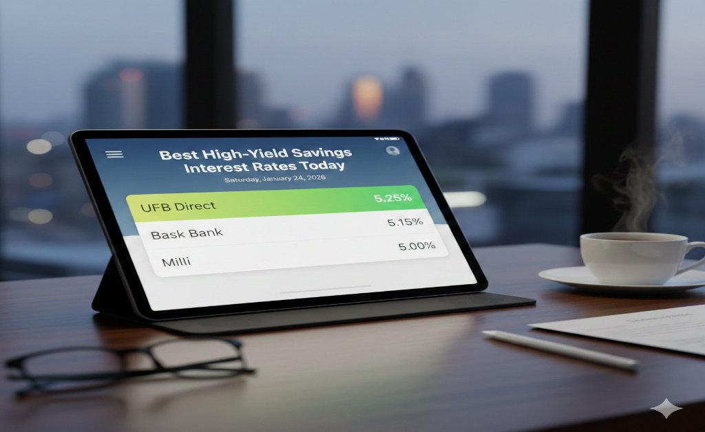 Current best high-yield savings interest rates